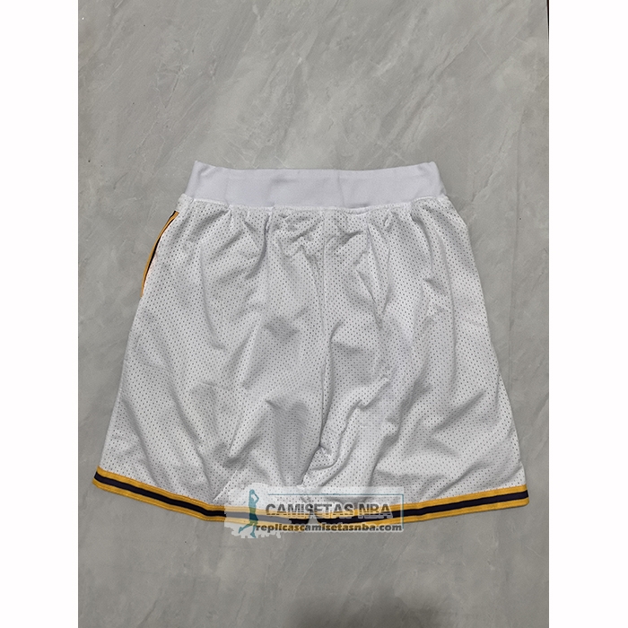 Pantalone Los Angeles Lakers Mitchell & Ness Hardwood Classics Blanco